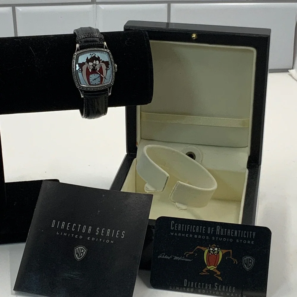 Warner Bros Studio Store Taz Director Series Watch Robert McKimson Limited Ed